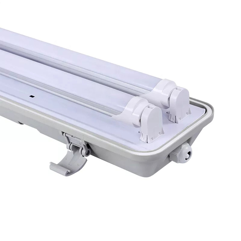 T8 Fluorescent Lamp Bracket Tri-proof Light Fitting IP65 Triproof Tube Light Fixtures