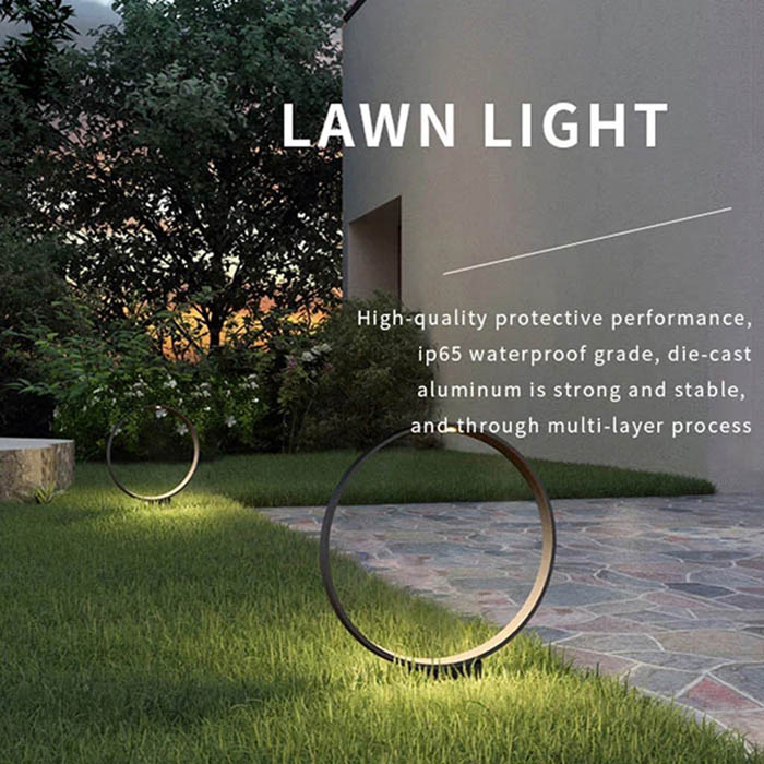 Langlada: stile e precauzioni per la luce del giardino