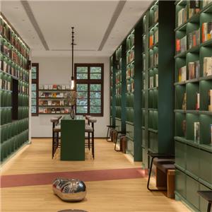 Langlada: LED-Beleuchtungsdesign und Projekt in Random Bookstore abgeschlossen