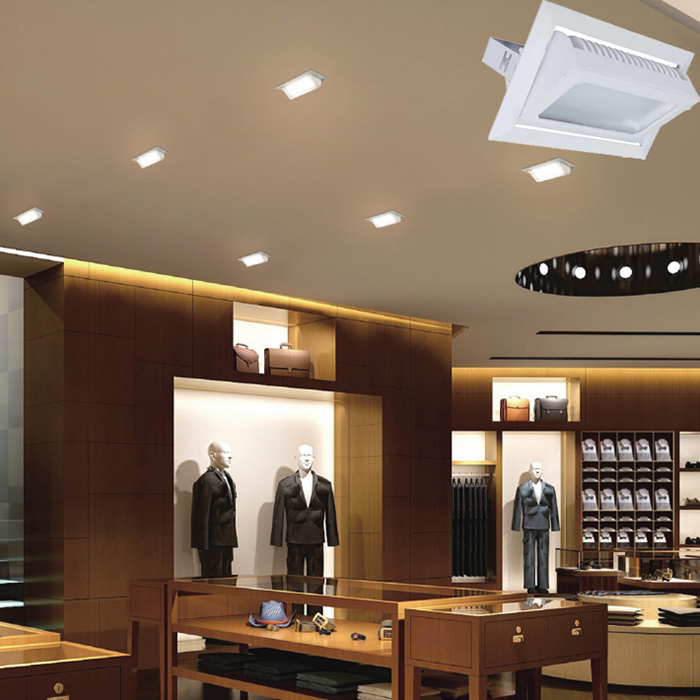 Langlada: LED Rectangular Downlight Projektfluter in verschiedenen Anwendungen