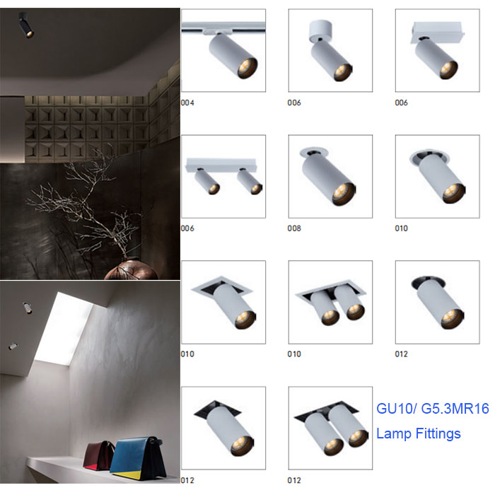 Langlada: nueva serie GU10 MR16 Lámpara Fuentes Fitting