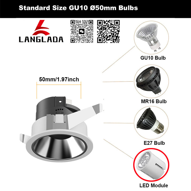 LED Module GU10 MR16 50mm Diameter Replacement