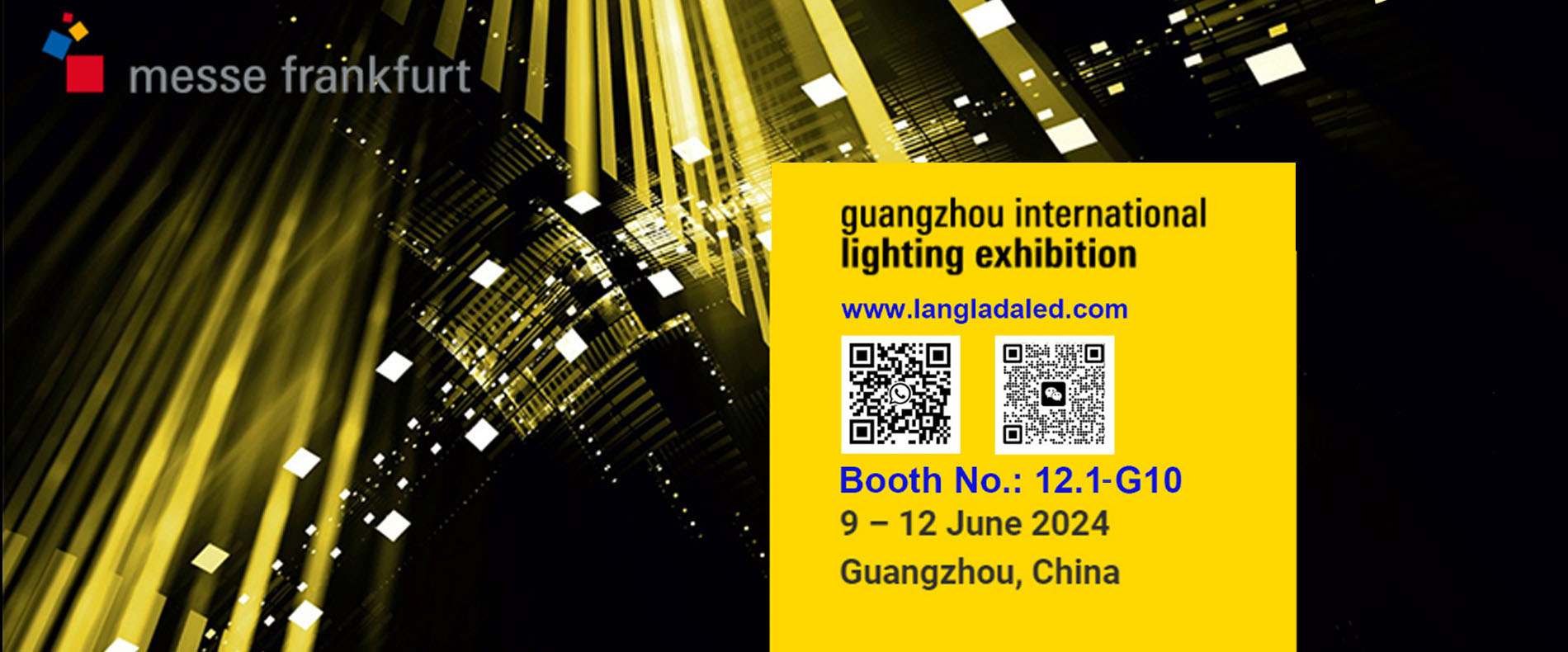 Langlada LED factory exhibition 2024 Guangzhou lighting fair