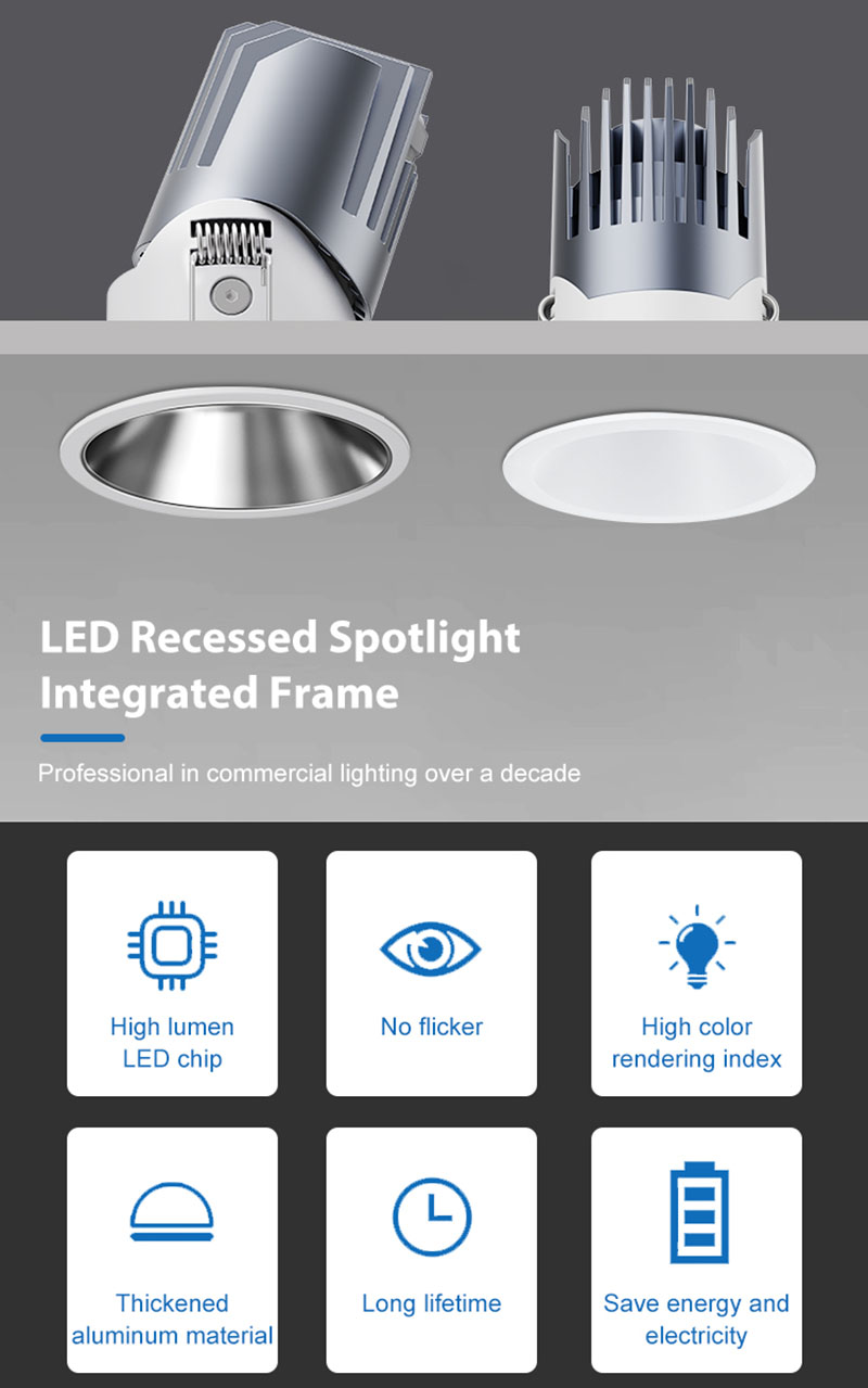 Foco de techo LED 24W