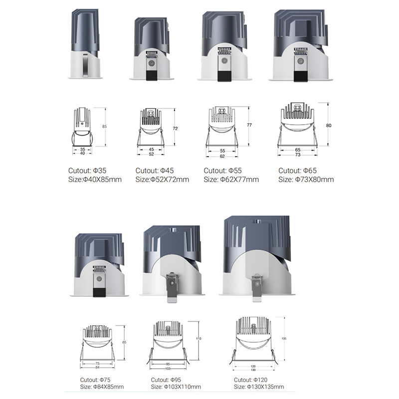 Foco de techo LED 35W