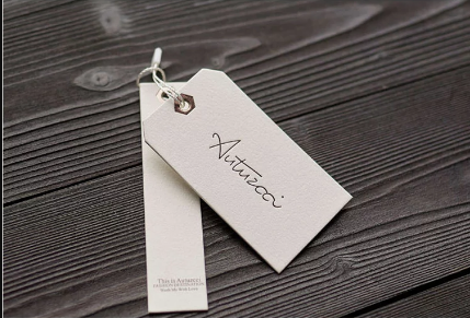 Printing Name Logo Paper tag