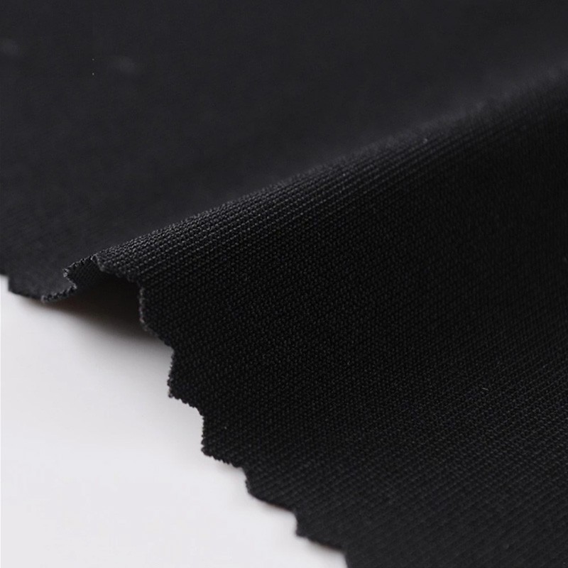 Plain Dyed Warp Spandex Fabric Polyester