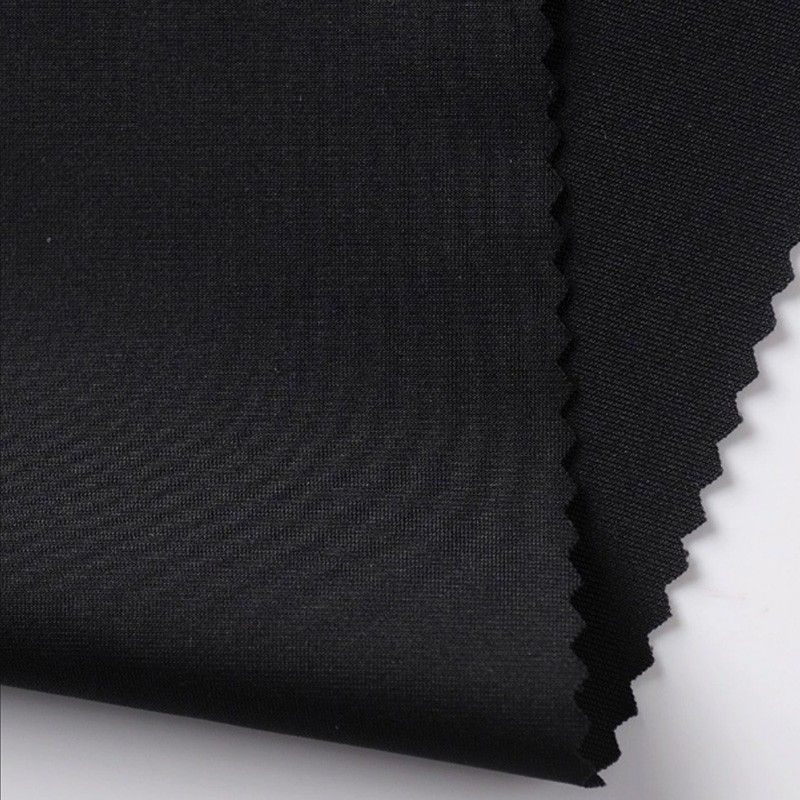 Plain Dyed Warp Spandex Fabric Polyester