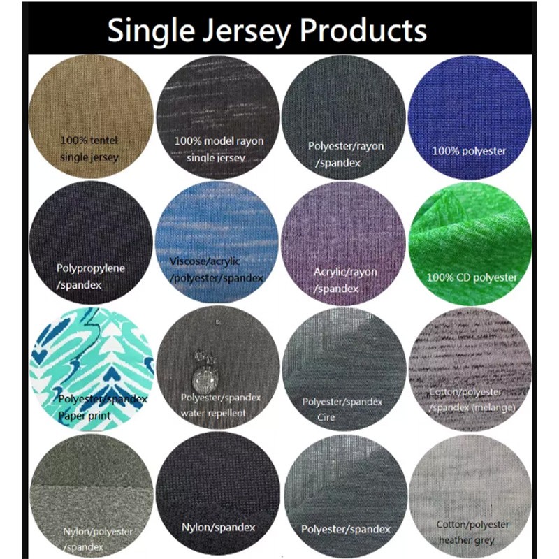 Stretch Jersey Fabric Polyester Spandex Fleece