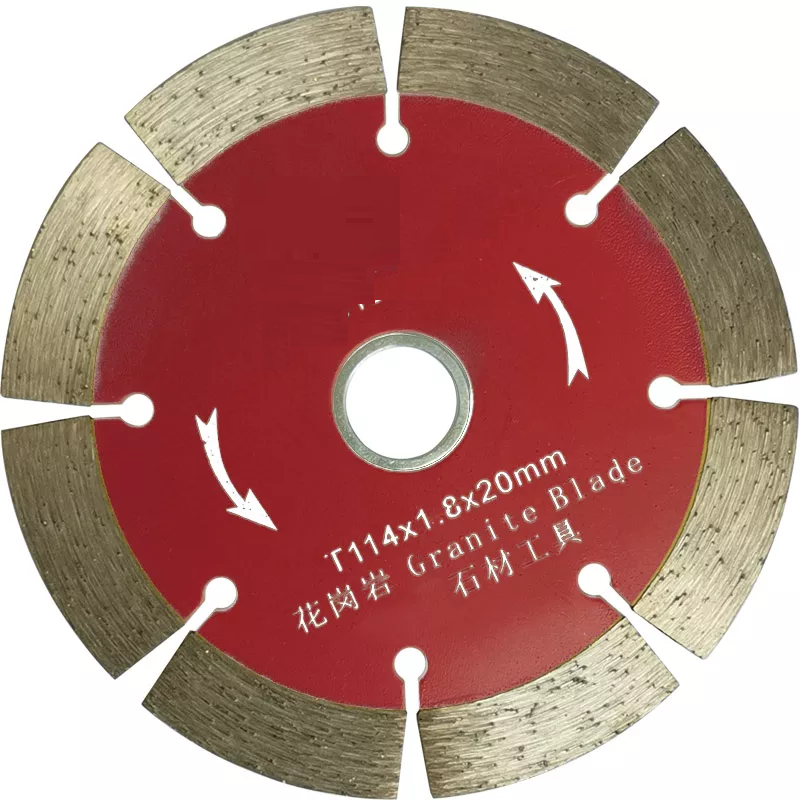 diamond saw blade marble slice electroplating red opening is suitable for marble, granite, concrete cutting factory direct sales