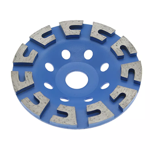 Factory Price 4 Inch 5 Inch U Tooth High-Grade Mill Polishing Disc Granite Marble Concrete Stone Grinder Diamond Cup Wheels