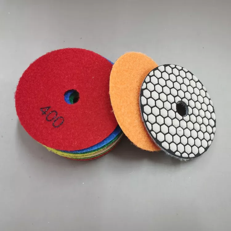 Diameter from 180mm to 400mm big size diamond floor polishing pads for granite marble concrete