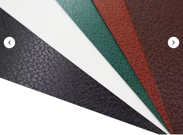Covering Material PVC Vinyl Coated Binding Paper Letherette Leather Like for Books Binding