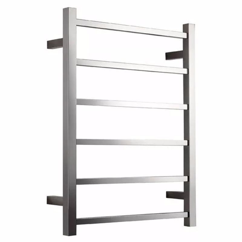 Wall Mounted Electric Towel Warmer With Built-in Timer Polished