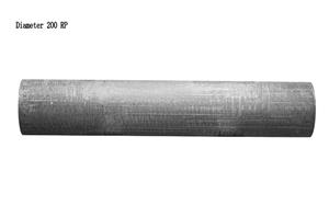 Eletrodo de grafite RP 200mm com bico