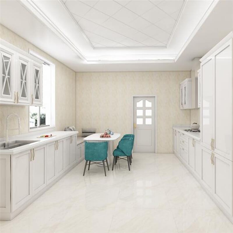 Residential White Stock Kitchen Cabinets Furniture