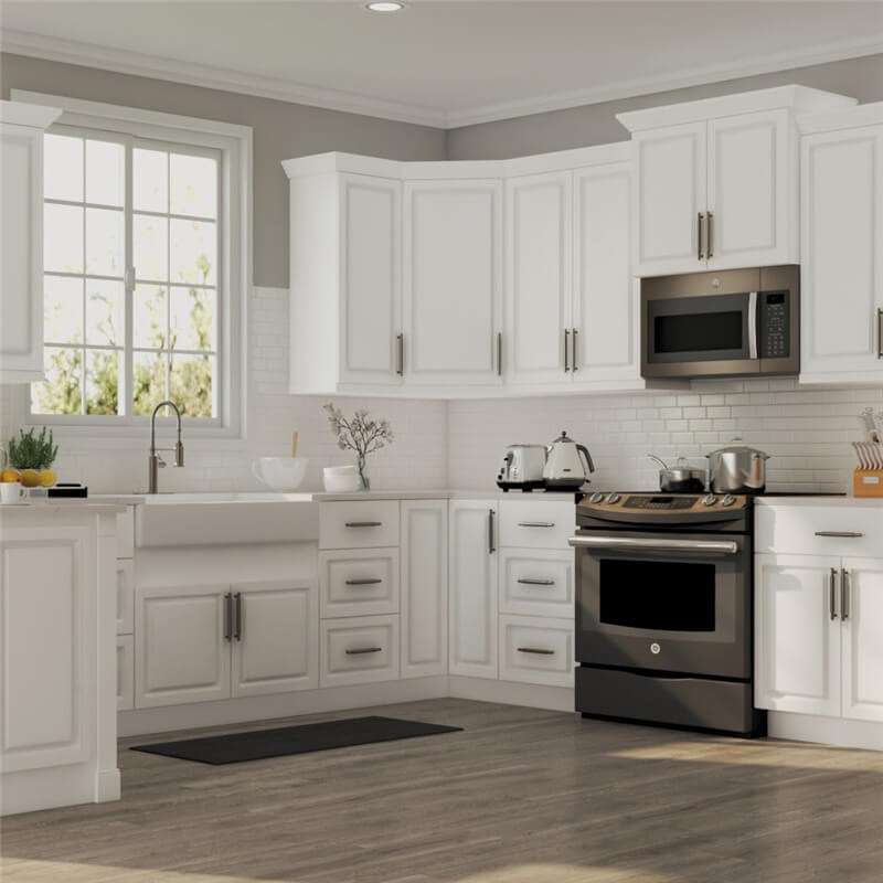 Traditional Merillat Kitchen Cabinet With Island