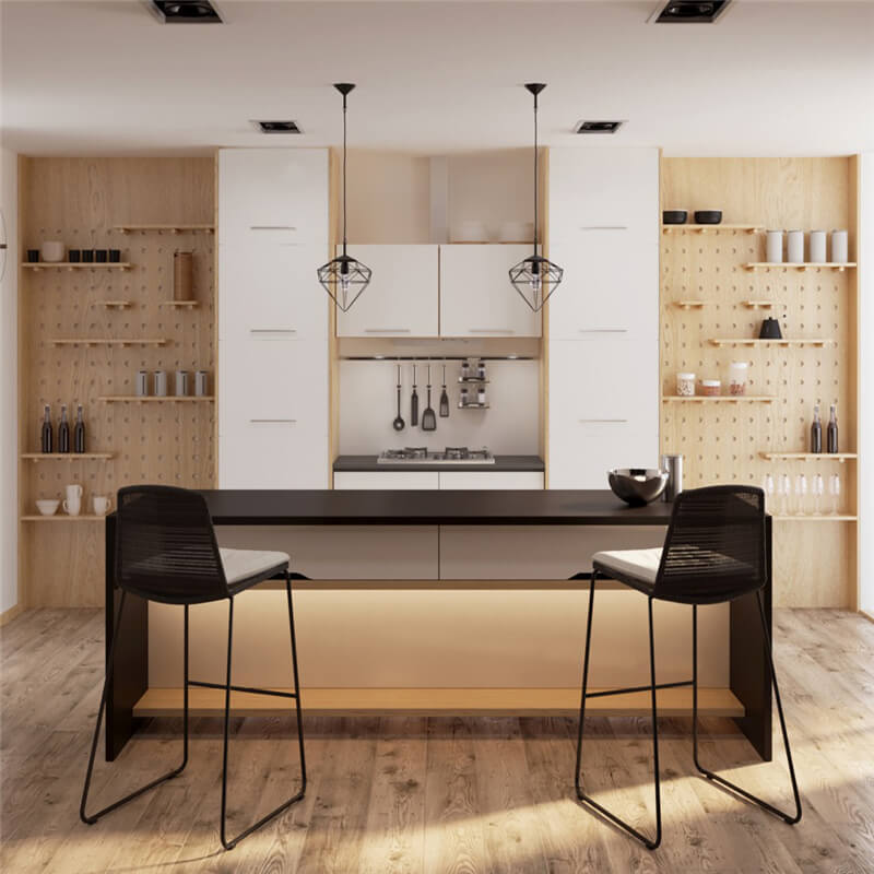 Supply Prefabricated All Cherry Wood Kitchen Cabinets Factory Quotes - OEM