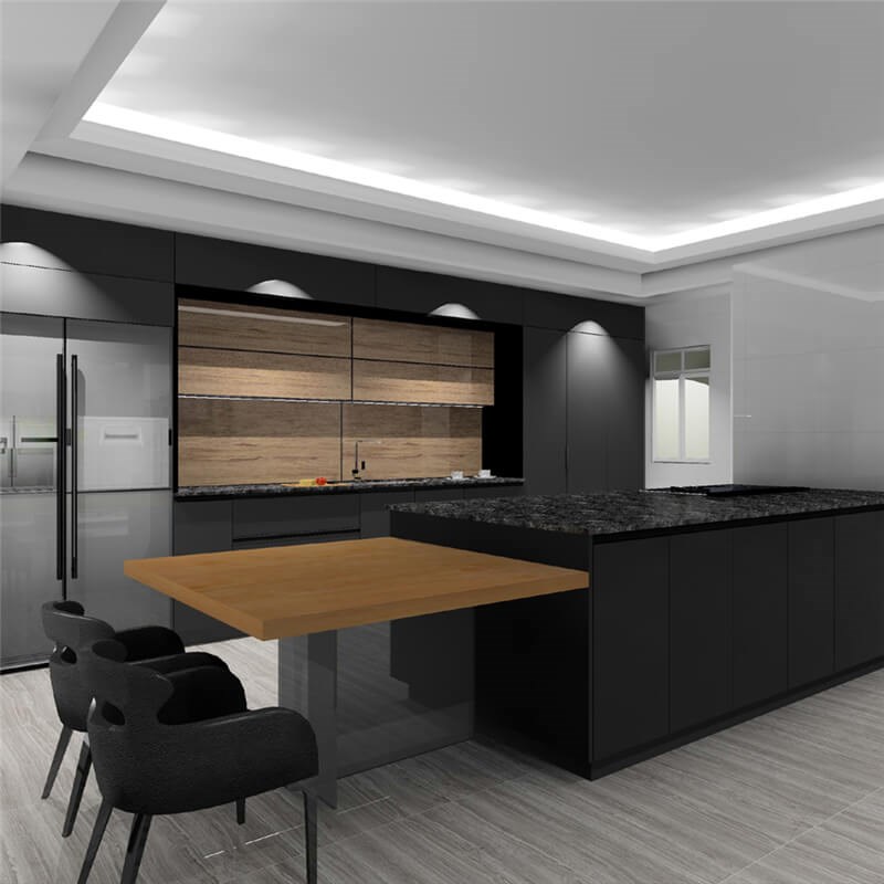 Home Modular Solid Wood Kitchen Cabinet