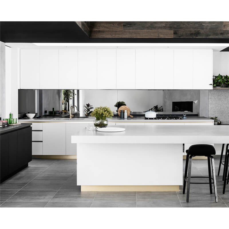 New Style White Kitchen Island Cabinets