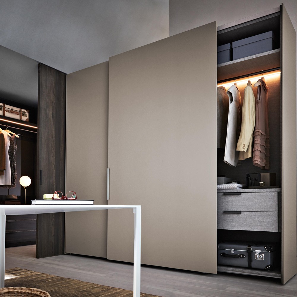 Open Built In Wall Wardrobes Interiors
