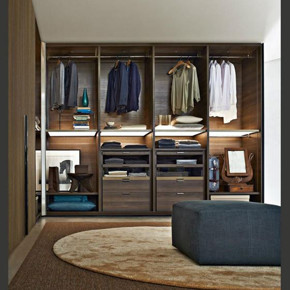 large wardrobe with drawers