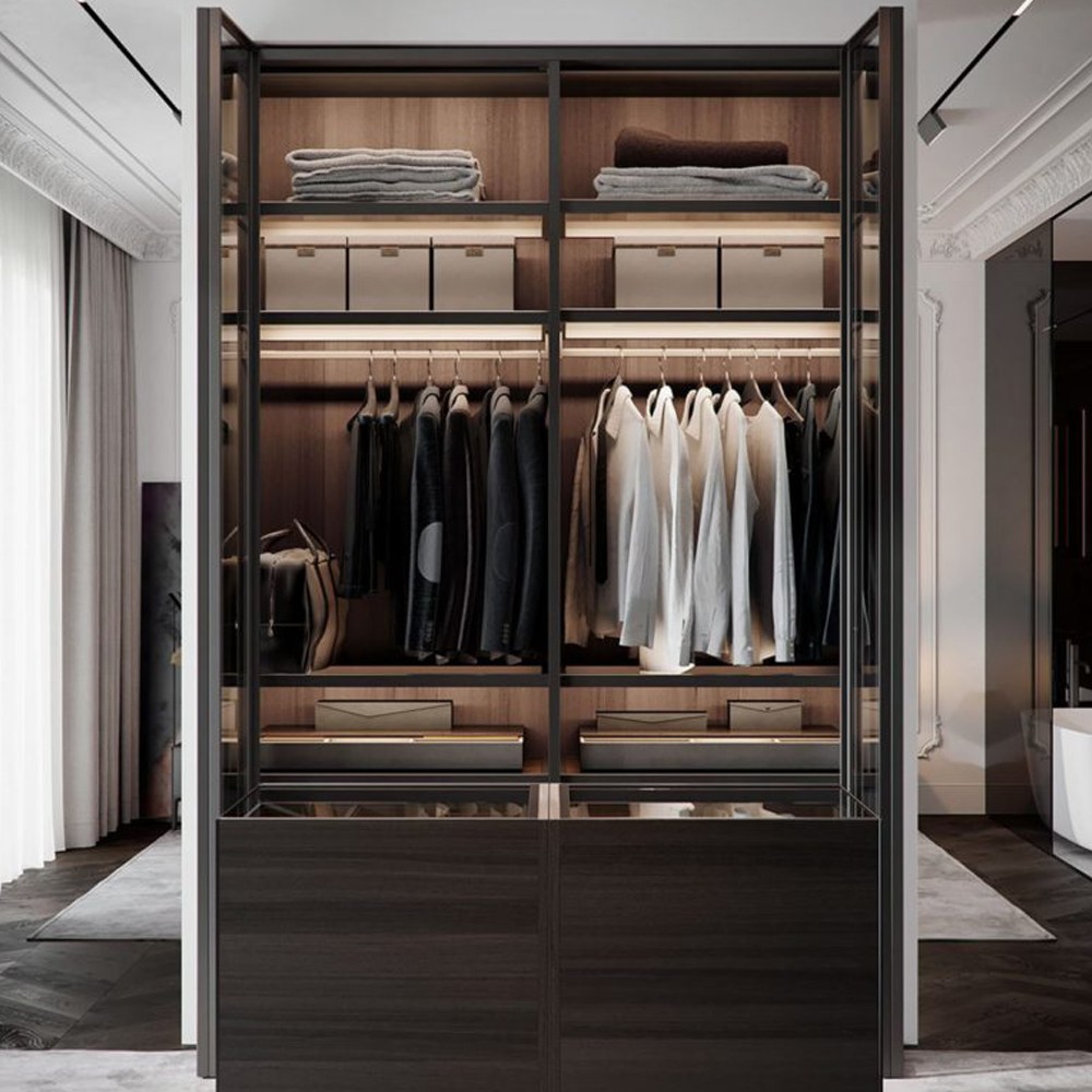 Large Wardrobe Closet Cabinet With Shelves