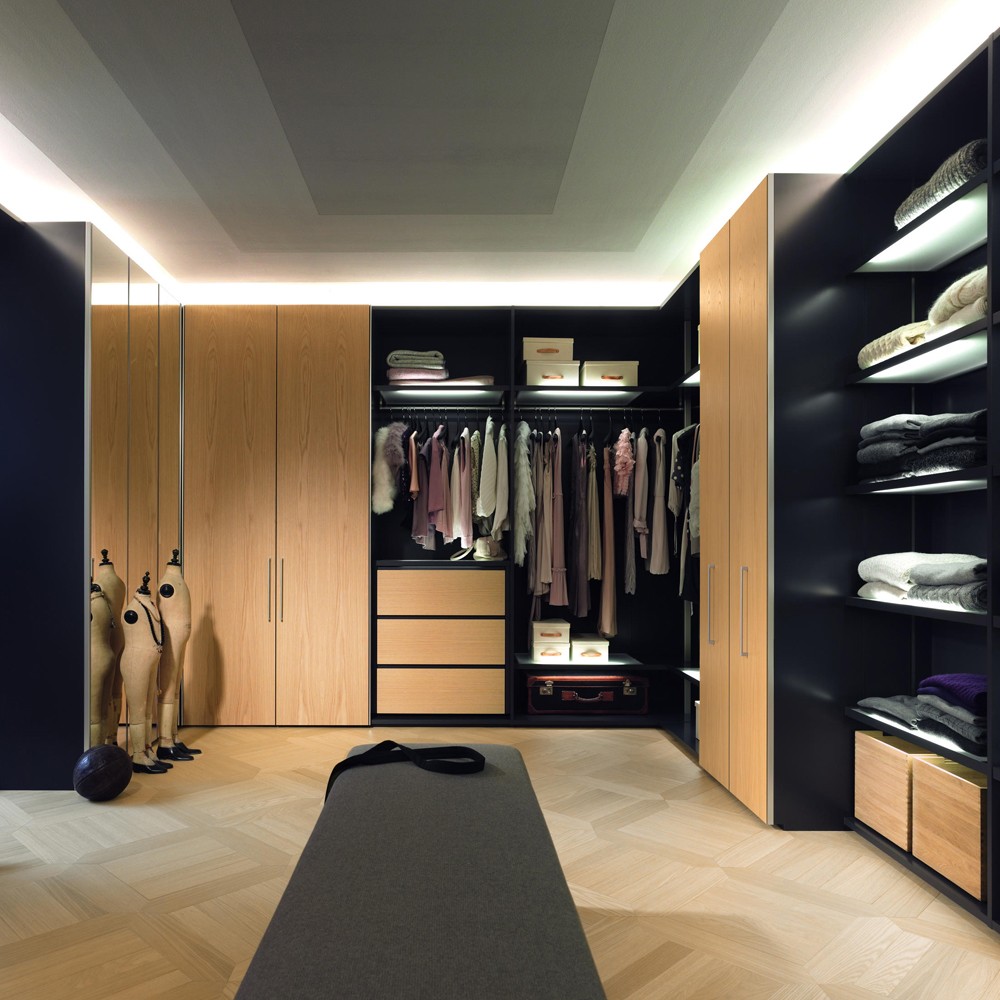 Wood Large Clothing Closet Armoire Furniture