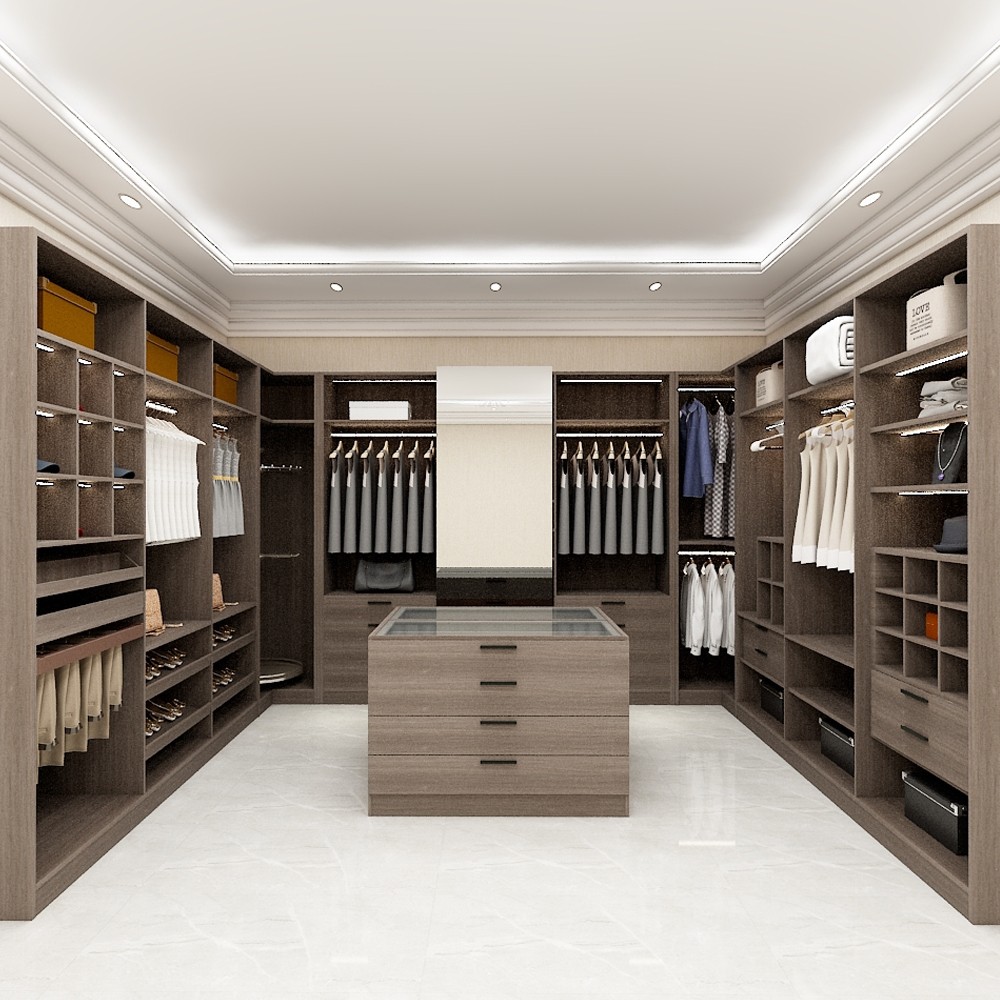 White Bedroom Wardrobe Storage Cabinet