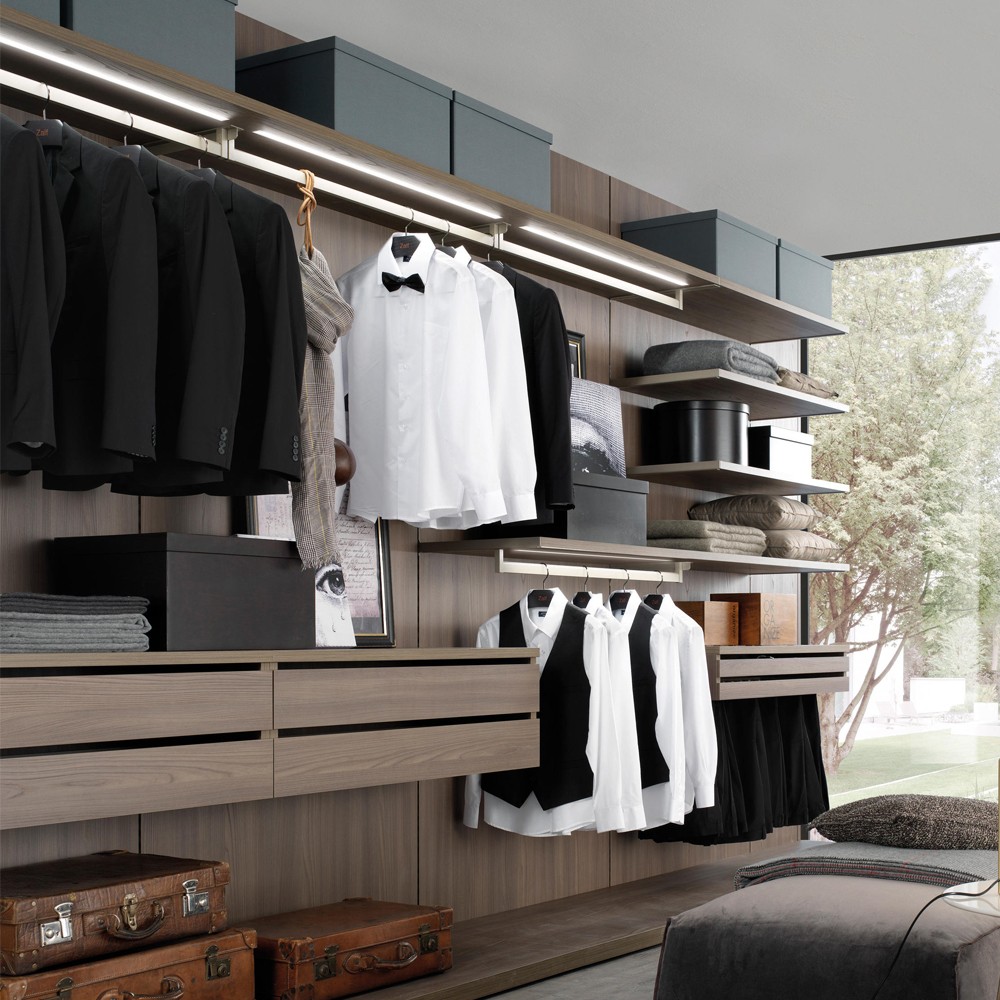 Narrow Bedroom Wardrobe Closet Clothes Cabinet