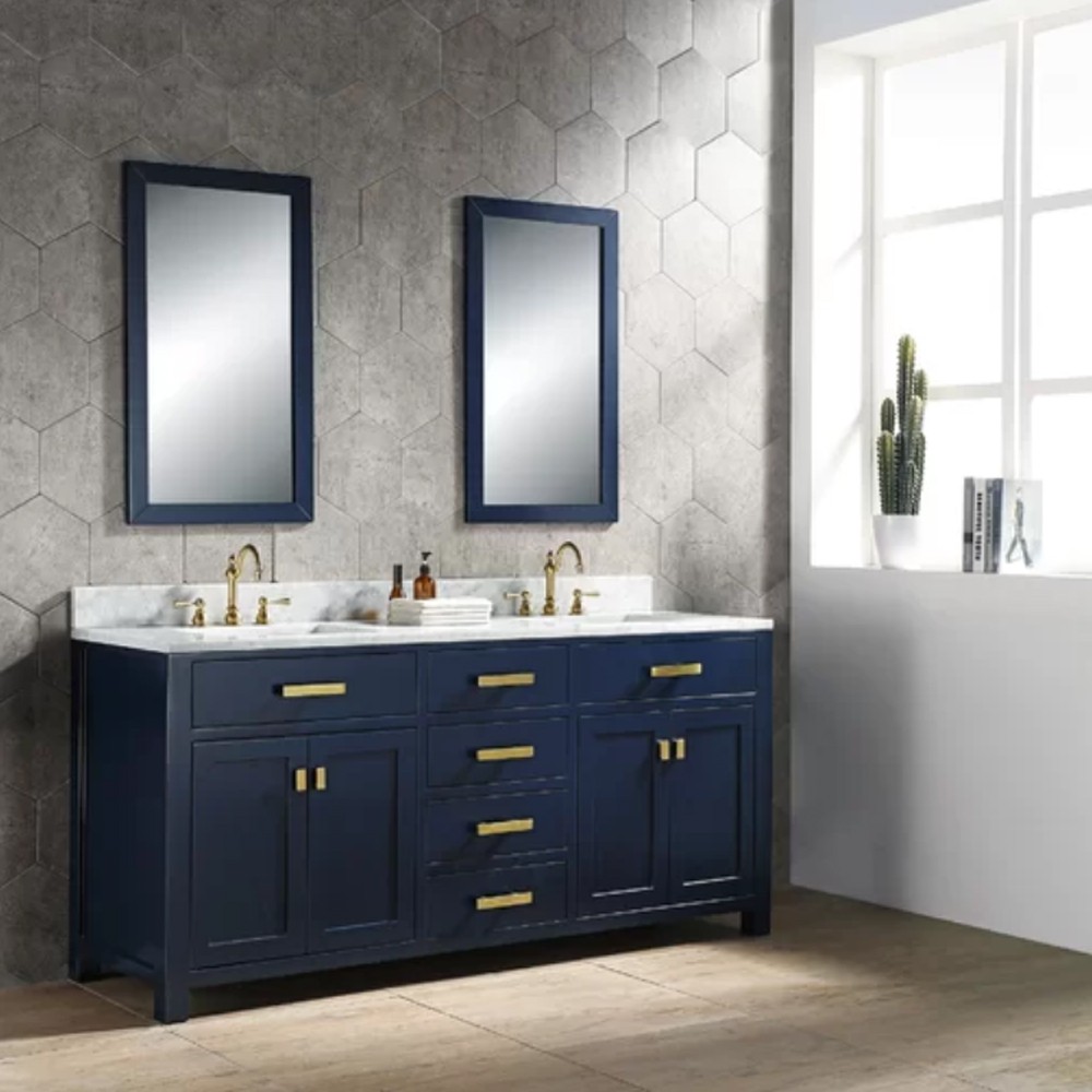 60 Inch Unique Bathroom Sink Vanity Unit
