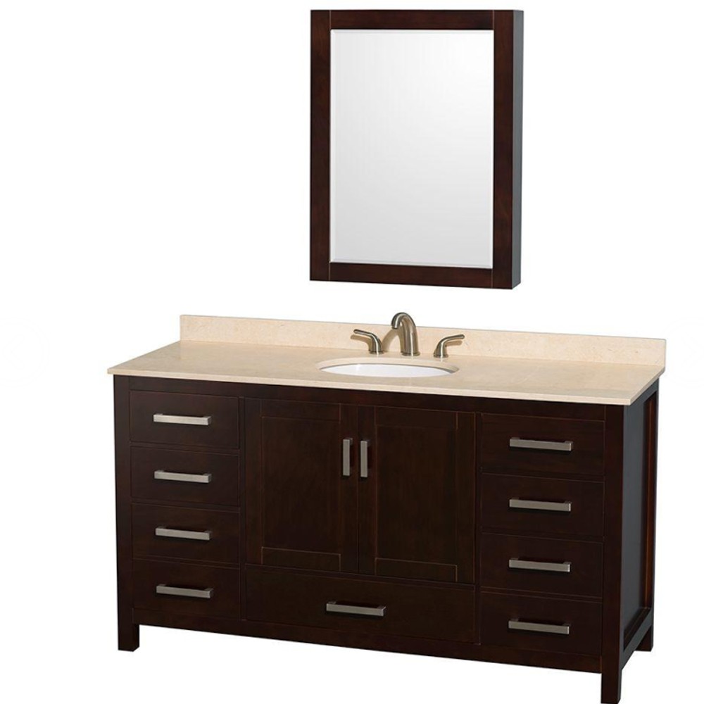 Affordable Double Sink Floating Bathroom Vanity