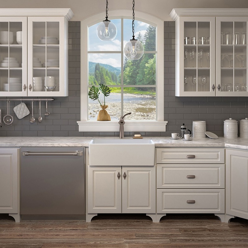 Home Modular Solid Wood Kitchen Cabinet