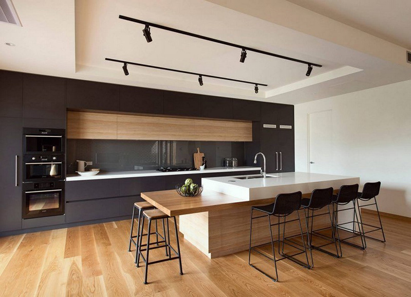 modern luxury kitchen cabinet