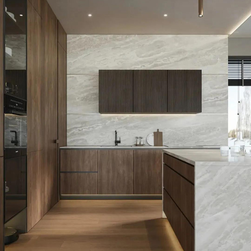modern luxury kitchen cabinet