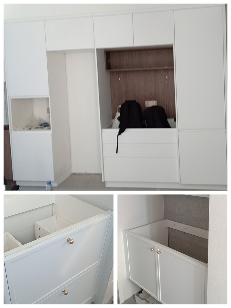 Apartment Kitchen Cabinet Project
