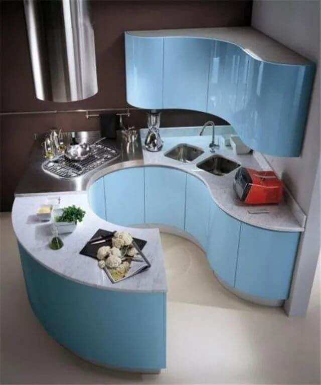 circular kitchen