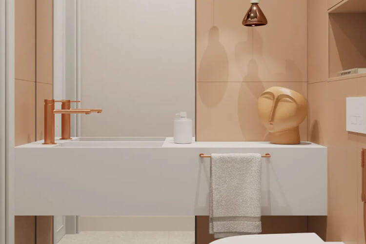 Modern Custom Bathroom Cabinets
