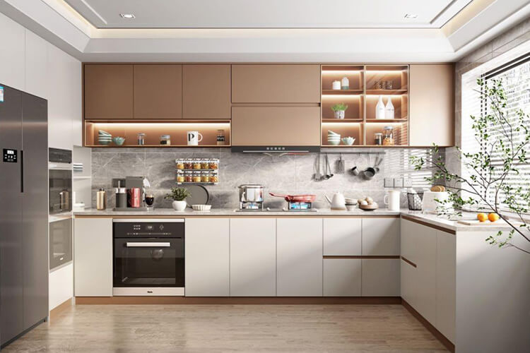 A Guide to Popular Custom Kitchen Cabinet Layouts and Materials