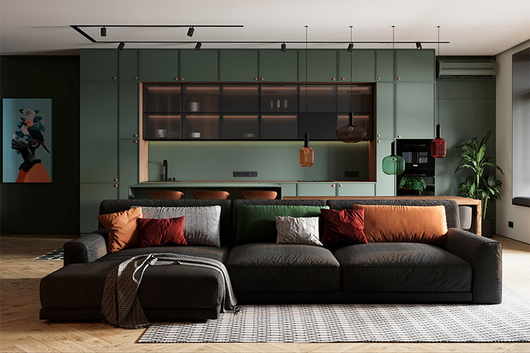 built-in cabinet