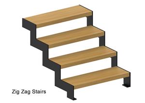 Zig Zag Stairs