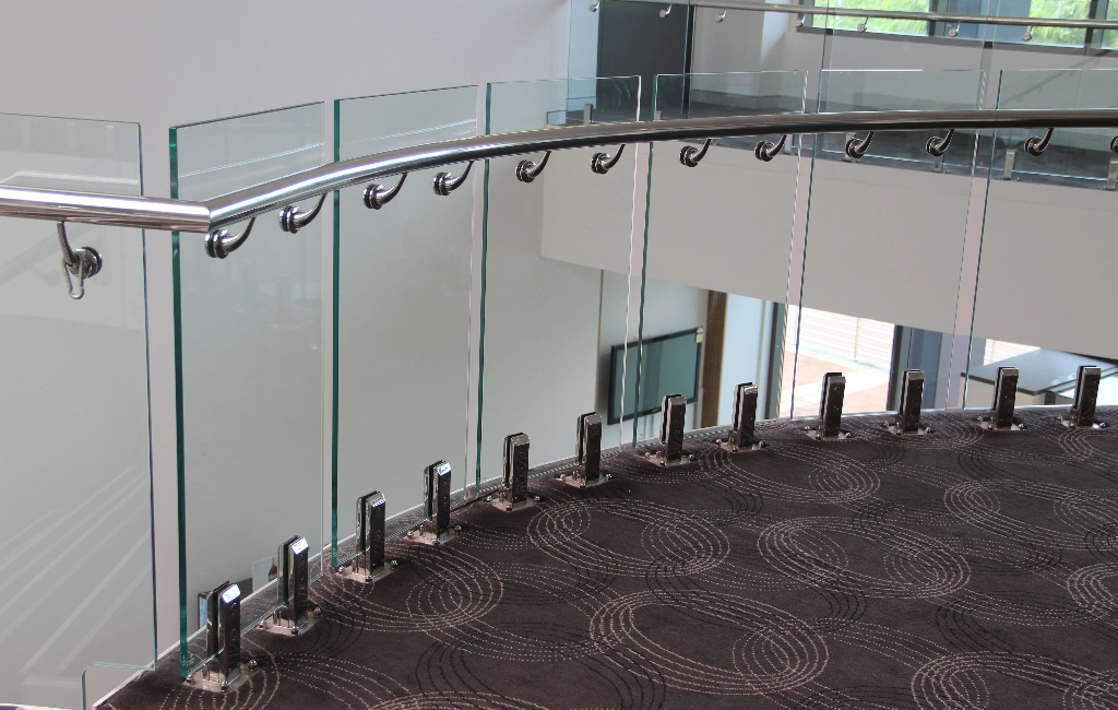 glass railing