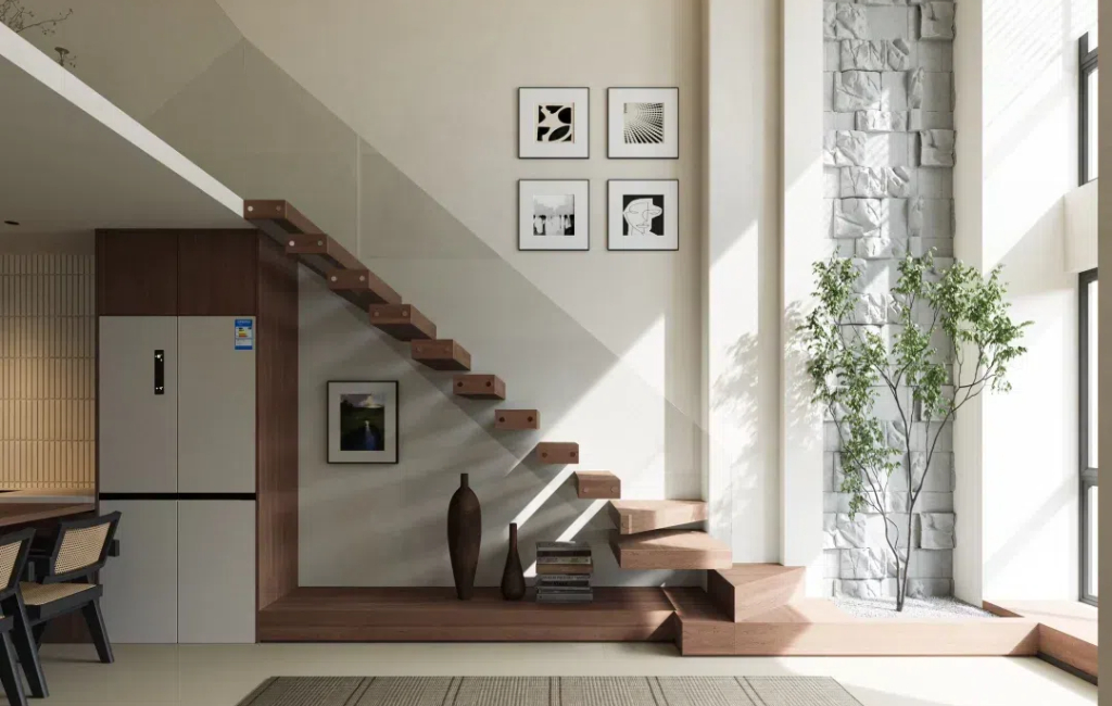 floating staircase