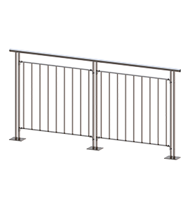 Metal Fanece Railing