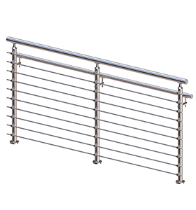 glass railing