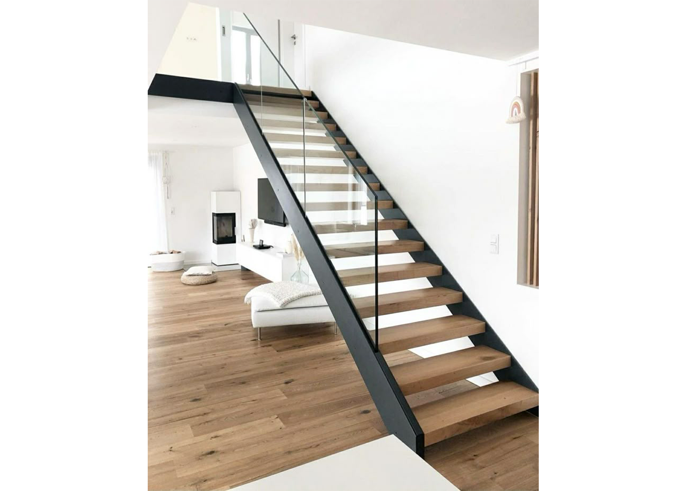 Double Steel Plate Stairs Slot