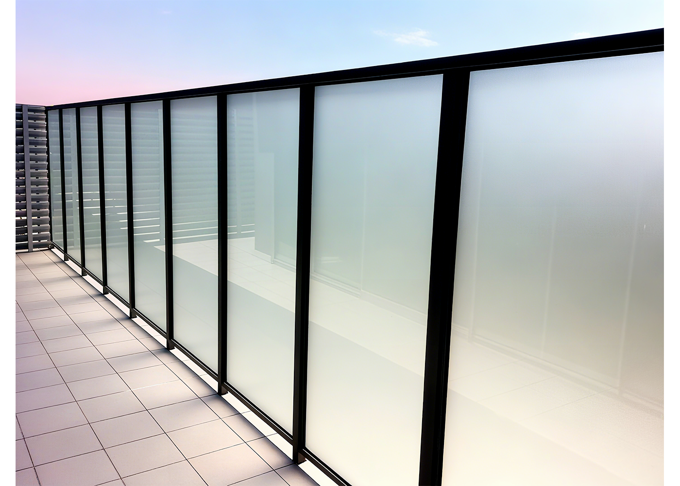 ALUMINUM AG0254 GLASS RAILING SYSTEM