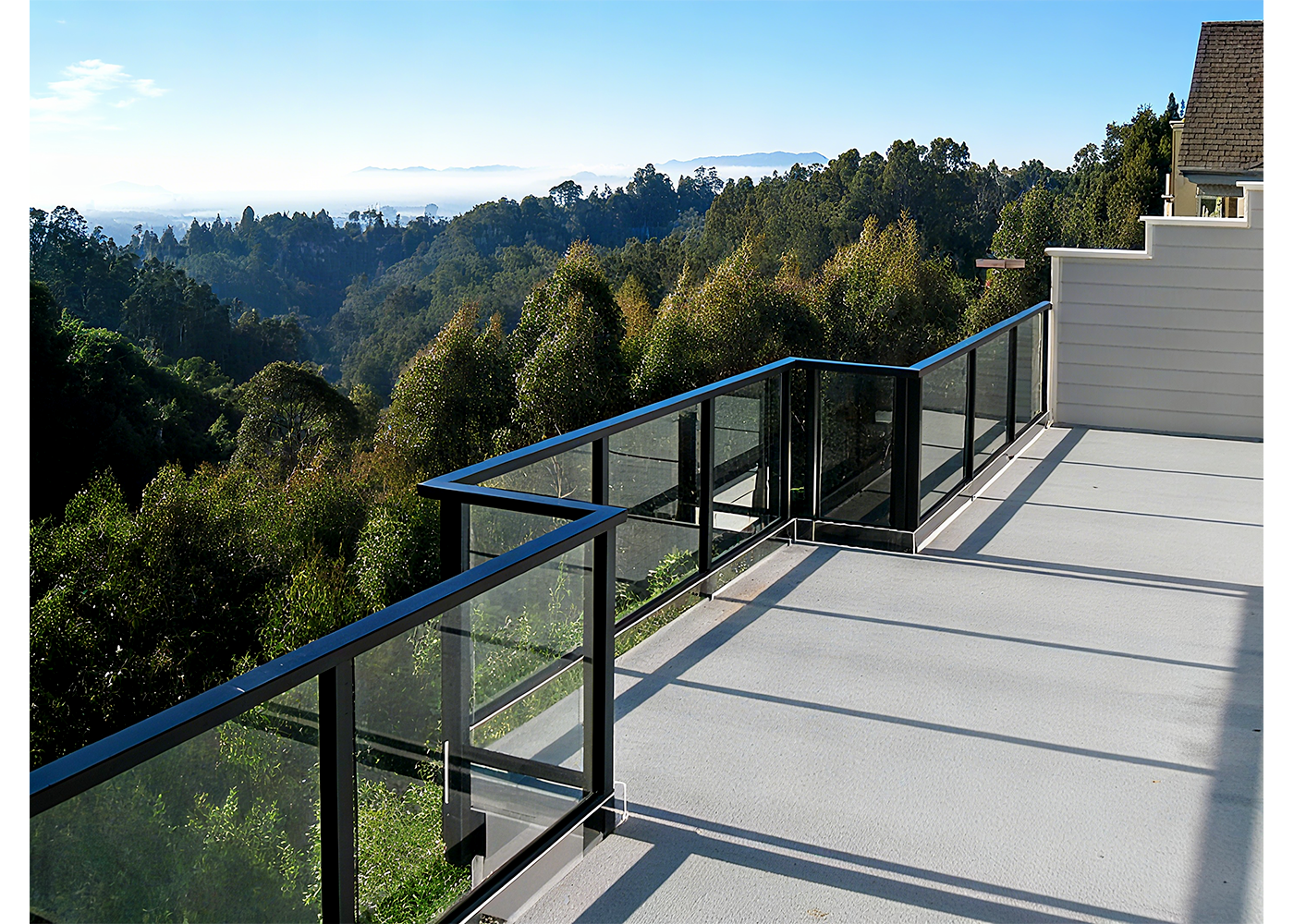 ALUMINUM AG0254 GLASS RAILING SYSTEM