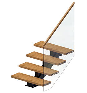 Mono Stringer Stairs System Mono Stringer Stairs System