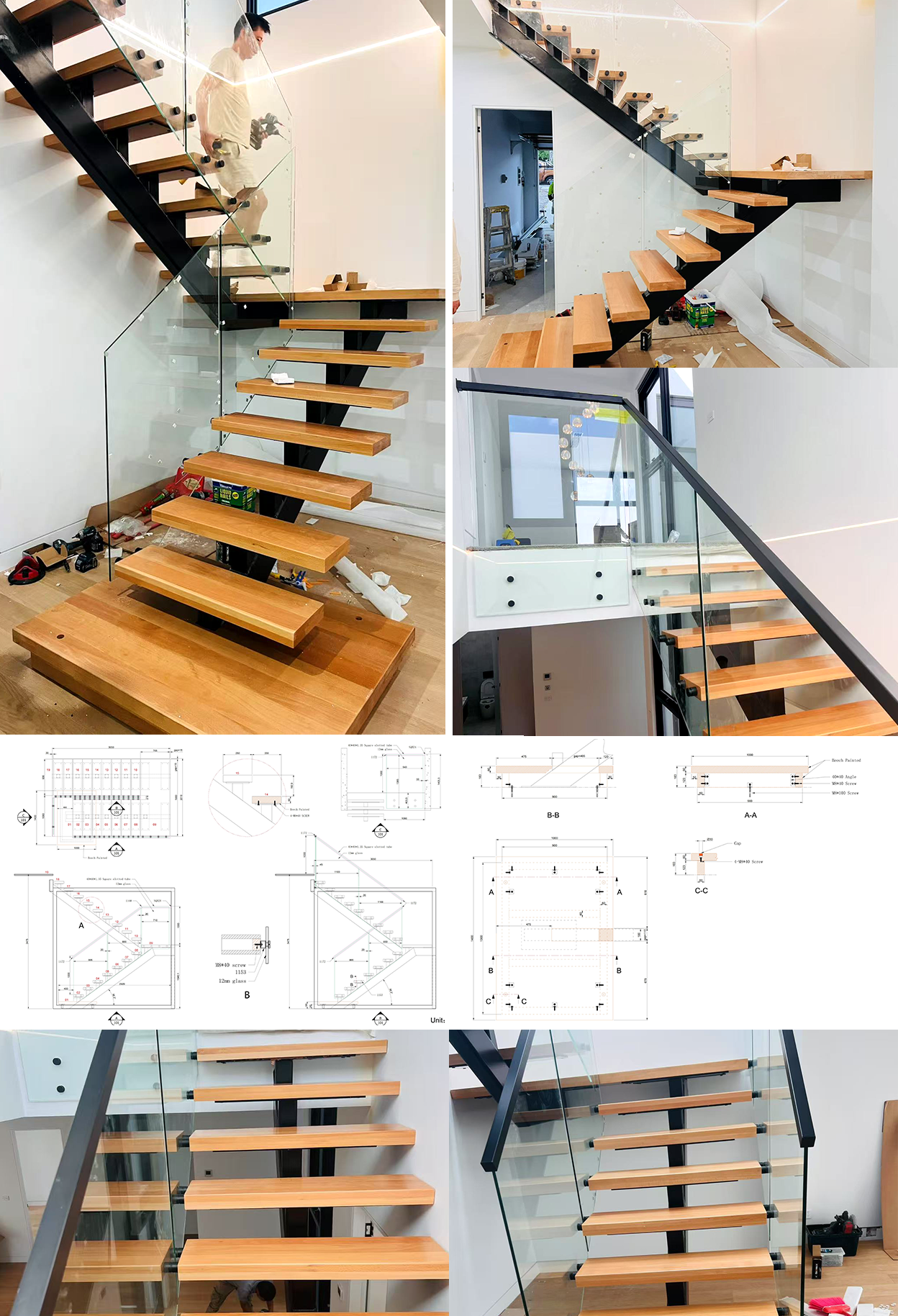 Mono Stringer Stairs System Mono Stringer Stairs System